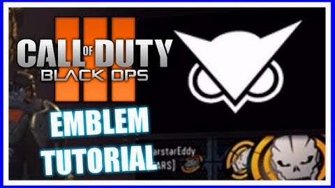 Black ops 3 - VanossGaming NEW Logo Emblem Tutorial