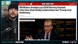 Bill Maher PROVES Stormy Daniels LIED In Court In Unearthed Video, Even HE Sees Trump Case IS FRAUD
