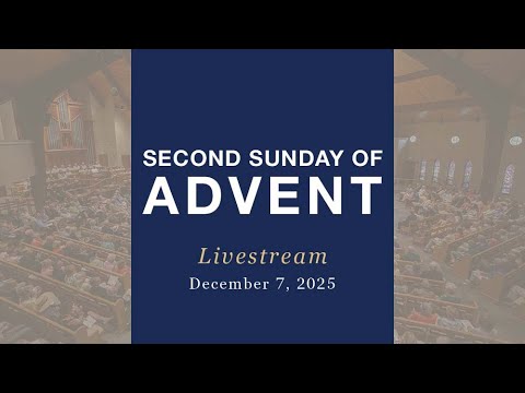 Holy Eucharist Livestream: The Second Sunday of Advent - YouTube