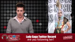 Lady Gaga Breaks Twitter Record With 9 Million Followers
