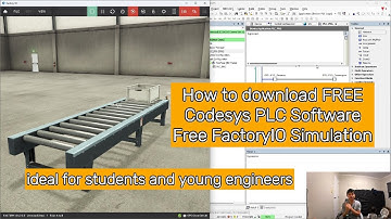 Learn for Free Codesys PLC and FactoryIO Simulation Software