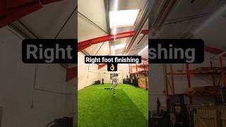 Right foot finishing 🚀🔥 #football #soccer #training #youtubeshorts #shorts