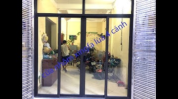 Cửa Nhôm Xingfa Nhập Khẩu Quảng Đông Hệ 93 lùa 4 Cánh
