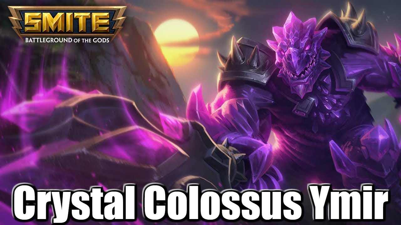 SMITE: New Ymir Skin - Crystal Colossus Ymir - Abilities, Voice Pack, & Card Art!