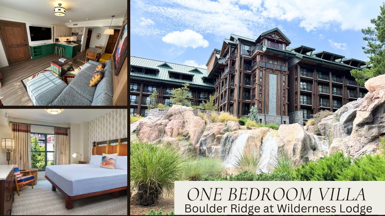 One Bedroom Villa Tour at Boulder Ridge at Disney's Wilderness Lodge ...