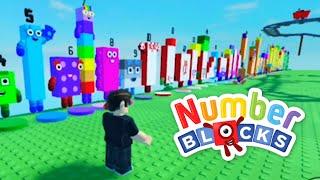 Numberblocks Roblox | Fun Fast Roblox Cart Ride