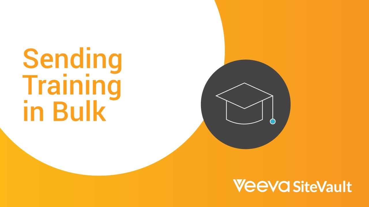 Sending Training in Bulk