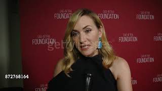 Kate Winslet on the event and honor at SAG-AFTRA Foundation Patron of the Arts Awards