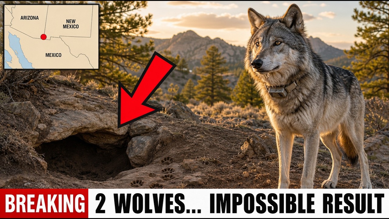Arizona Released 2 Lone Wolves Into a Dead Mountain Range — What 