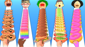 Satisfying Mobile Games Playing 999 Tiktok Games - ALL LEVELS Gameplay MAX LEVEL android ios DCS337