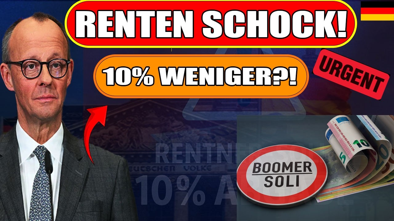 ⚠️ Schock für Senioren: 10% Rentenminus?