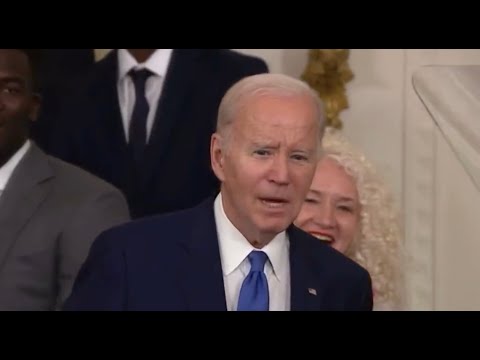 Biden has one of the most VIRAL moments of his presidency