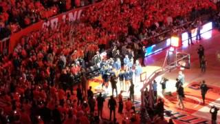 Illini Basketball - Intro Video with I-Lights, Starting Lineup