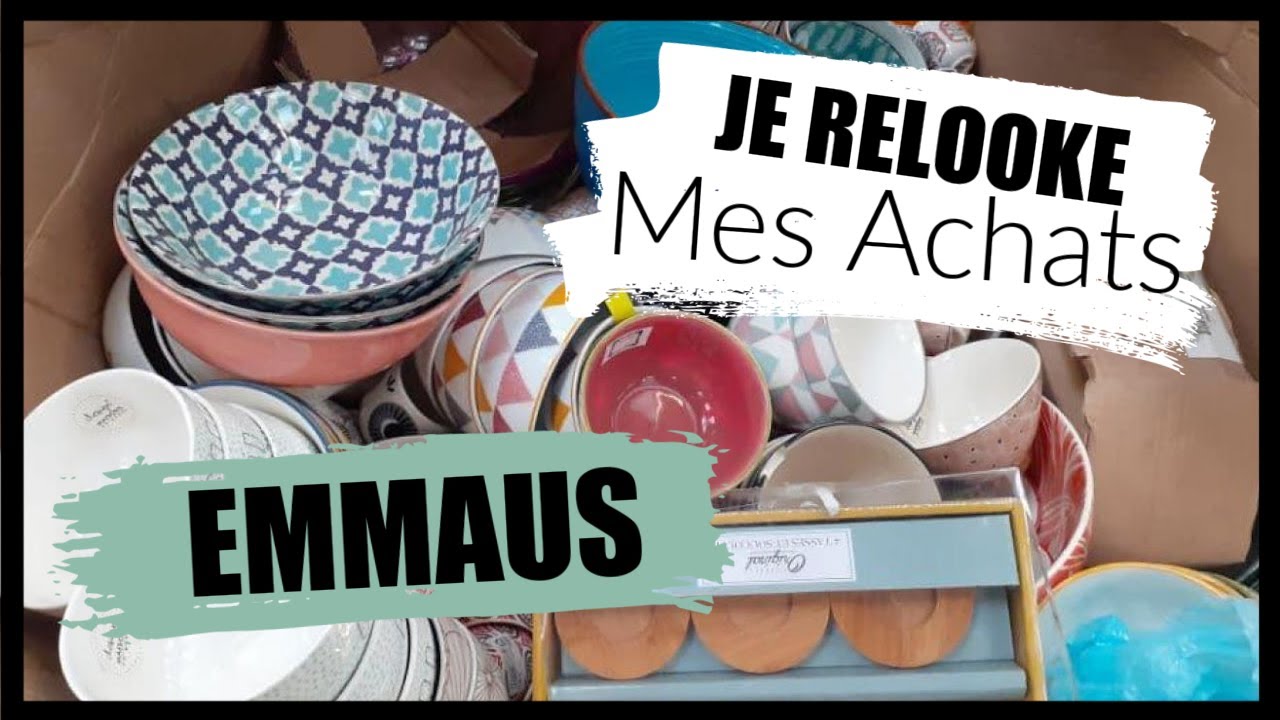 JE RELOOKE MES ACHATS EMMAUS (RECYCLAGE)