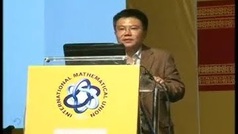 Ngo Bao Chau - Endoscopy Theory of Automorphic Forms [ICM 2010]