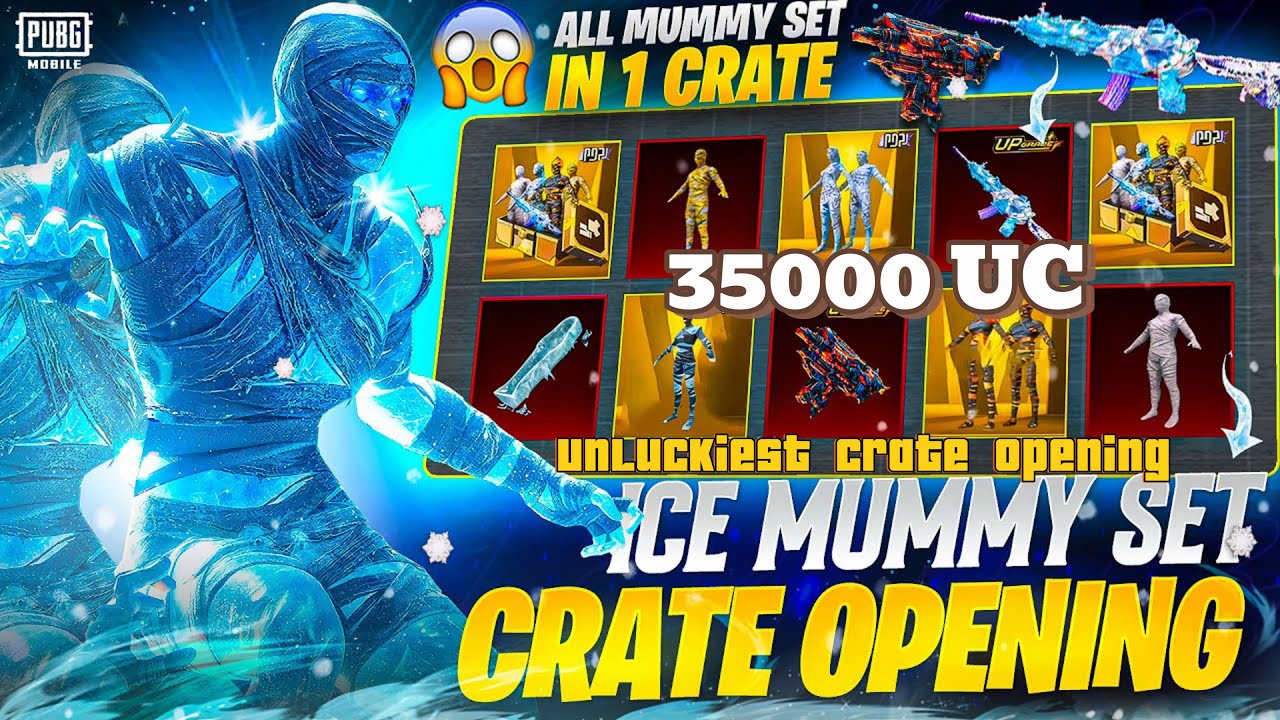 Glacier Mummy Set Crate Opening | Polar Spectrophage Set Crate Opening | Mummy Set Crate Opening 