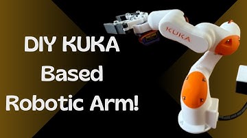 Construí un Brazo Robótico (Inspirado en KUKA) desde cero!