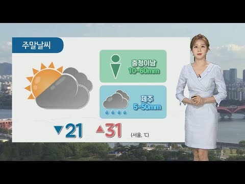 [날씨] 장맛비 소강·후텁지근 무더위…주말 충청이남 소나기 / 연합뉴스TV (YonhapnewsTV)