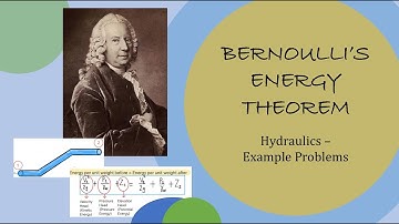 Hydraulics 01- Bernoulli