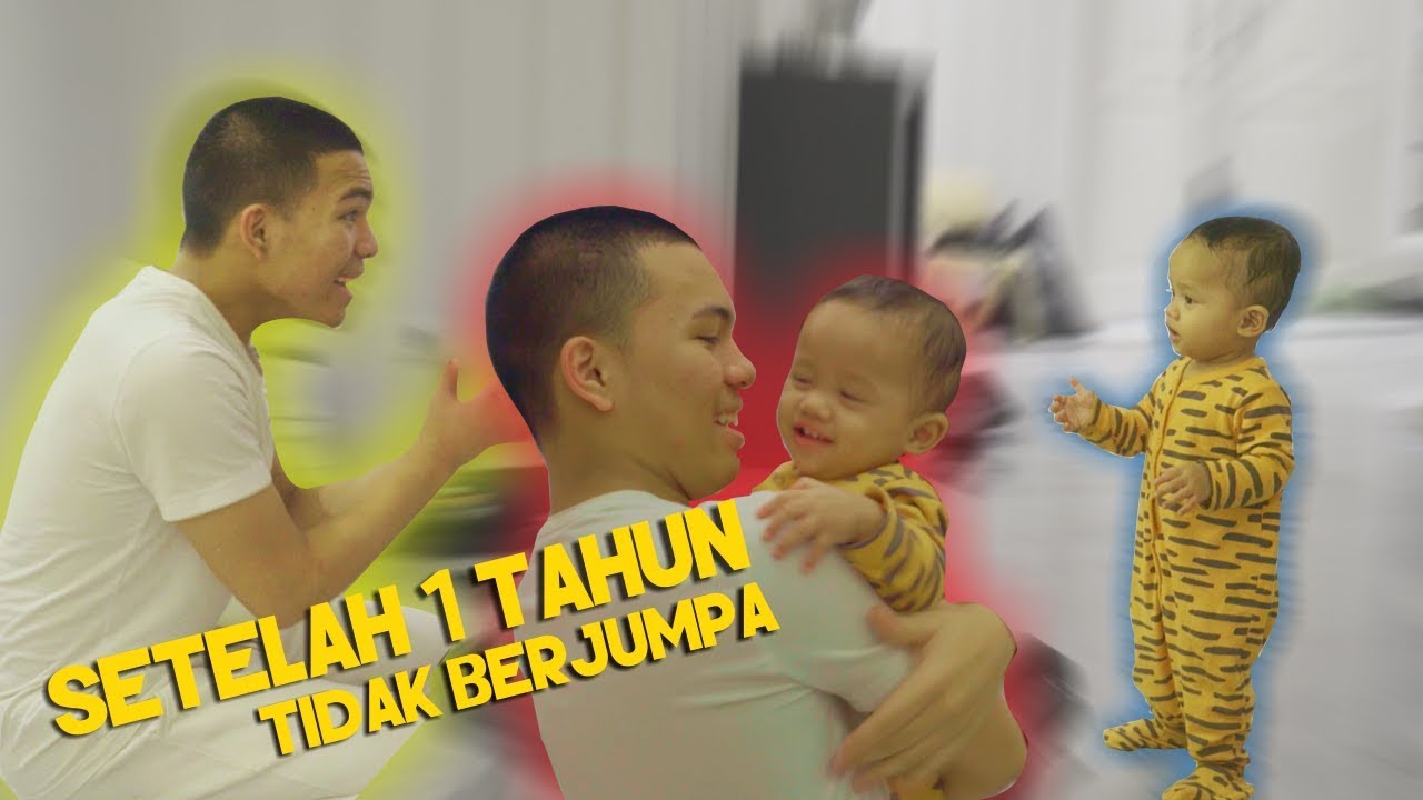 Detik-detik SAAIH bertemu BaBy EL!!! 1 Tahun tidak ketemu!!!