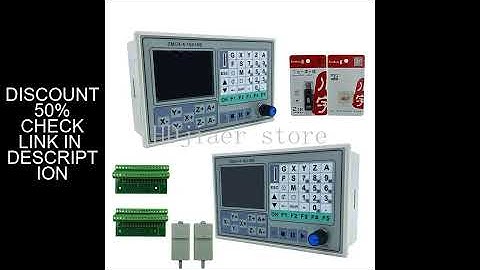 SMC4-4-16A16B Offline CNC Controller – 4 Axis, 50KHz, Integrated Breakout Board for Carving & Engrav