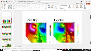 Celebrity 5 Geosoft - Gravity Corr - Terrain Corr Profile