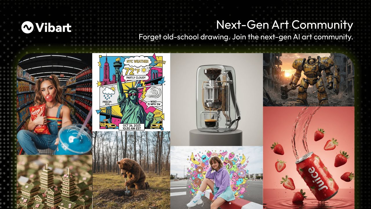 Introducing Vibart AI: The AI Art & Design Agent and Next-Gen Art Community