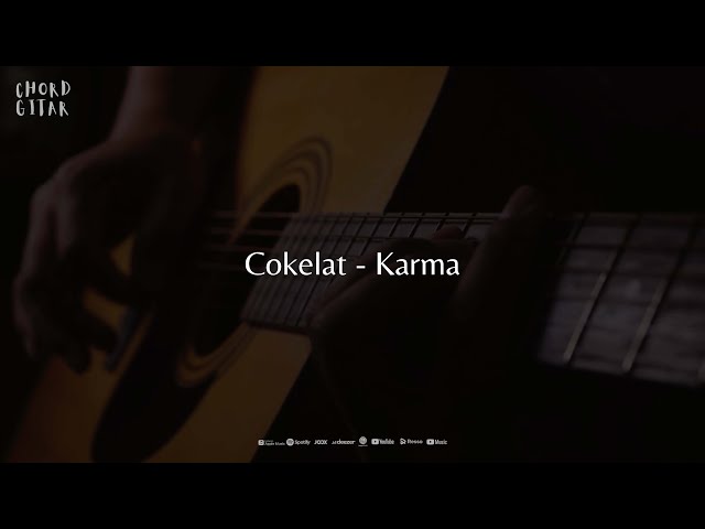 Chord Gitar Cokelat - Karma class=