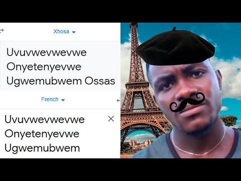 Hardest Name in Africa in different languages meme