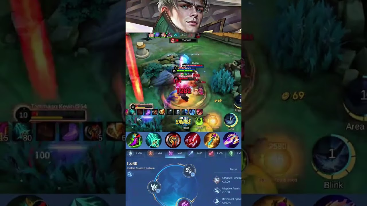 mlbb alucard savage build items 2025 🤯😲 