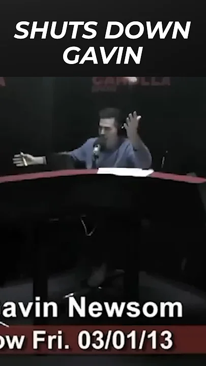 This Is Why Gavin Newsom Regrets Letting Adam Carolla Interview Him