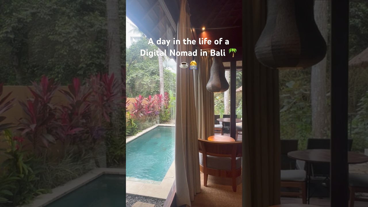 rewrite this title A day in the life of a Digital Nomads in Bali. rewrite this title A day in the life of a Digital Nomads in Bali.