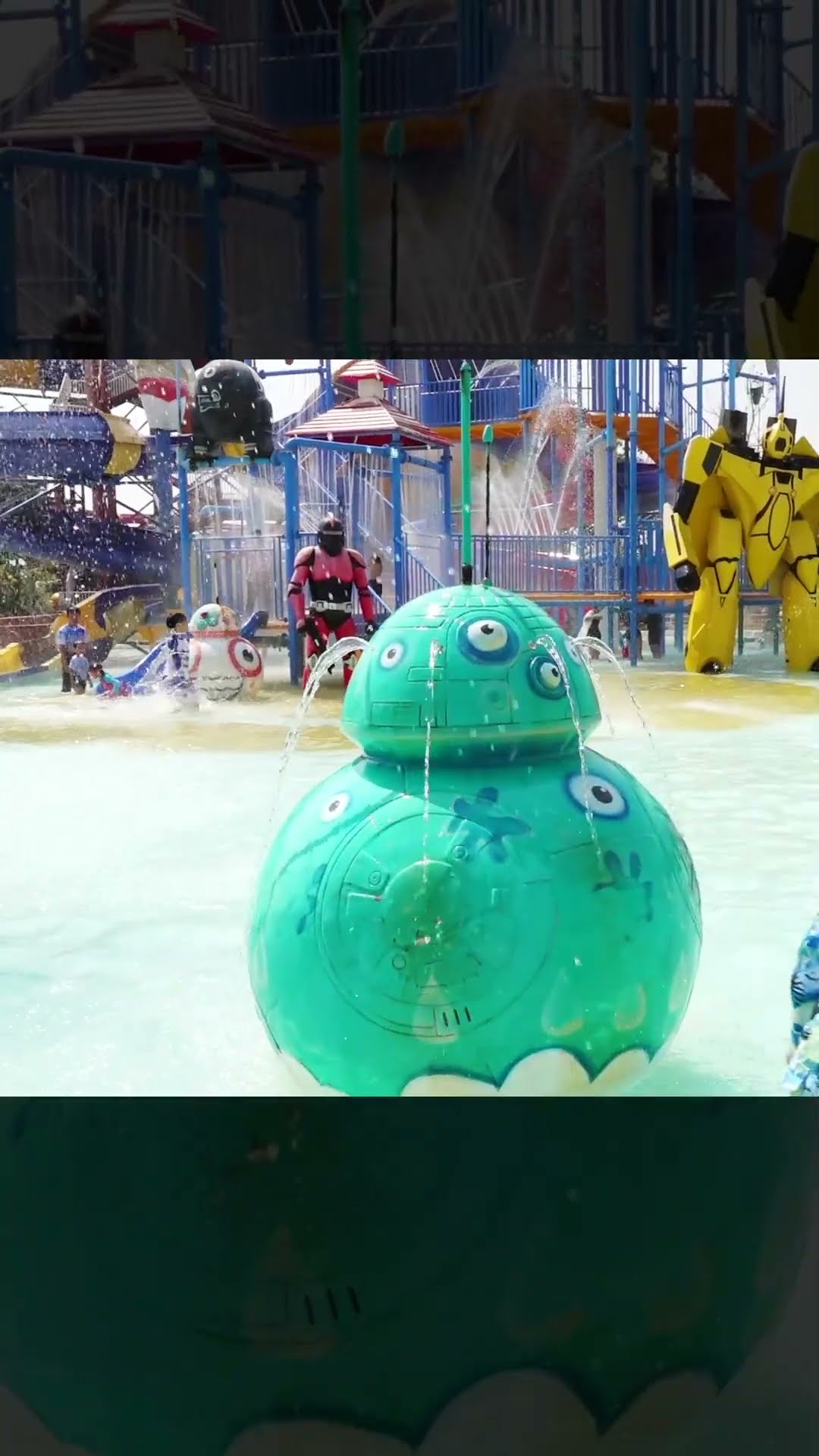 Family Fun Trip Water Playground Story for Kids Activity