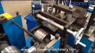 VCD damper blade roll forming machine