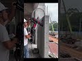 Door &amp; Window Cutting Machine 🏠 Full Process in 30 Seconds