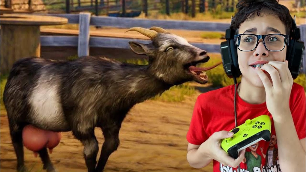 EXPLORANDO A NOVA CIDADE DA CABRA MALUCA | Goat Simulator