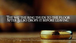 The One Ring being dropped without bouncing comparison - The Lord Of The Rings and The Hobbit