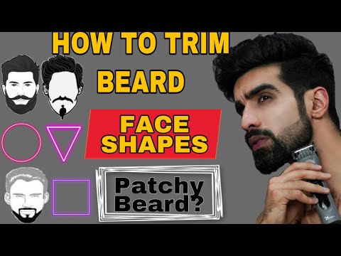 SET BEARD as per FACE SHAPE|PATCHY BEARD STYLES|हिन्दी| BEARD STYLES MEN |How to Trim beard|