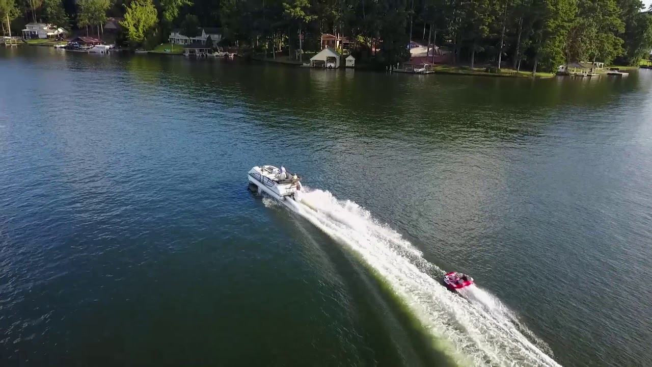 Tubing on Lake Spivey YouTube