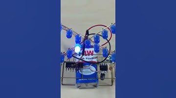NEW Amazing Effect Running LED Chaser  LED Chaser Using 555 and 4017 ic 42
