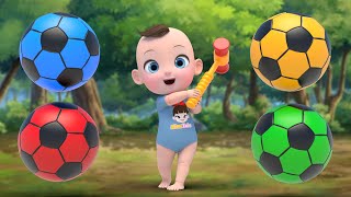 Color Ball | This Is The Way & Bingo + More Nursery Rhymes & Kids Songs | Kindergarten