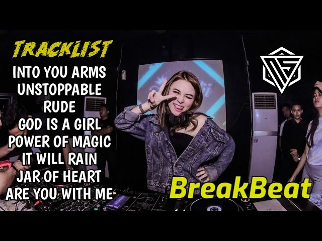 DJ MELODY BREAKBEAT TERHITS 2021 || DJ Into You Arms X Unstoppable || AUTO MELINTIR class=