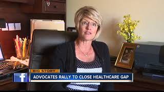 Advocates rally to close healthcare gap