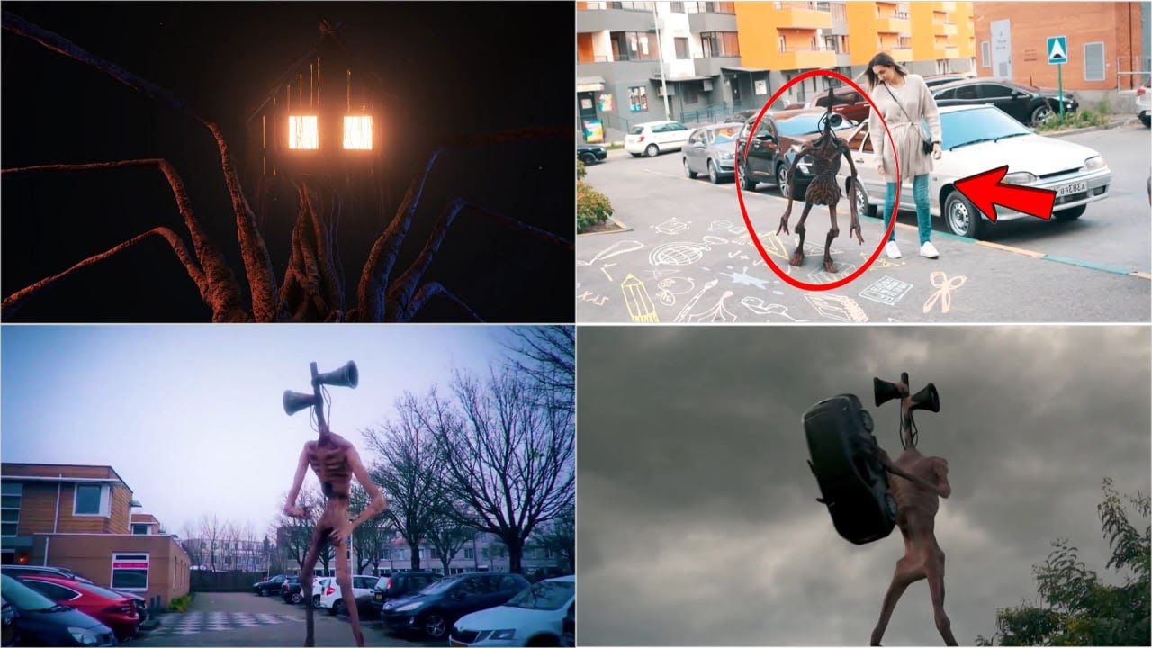 Siren Head  VS HOUSE HEAD – Coffin Dance Song Battle🎵 #sirenhead #sirenheadbattle