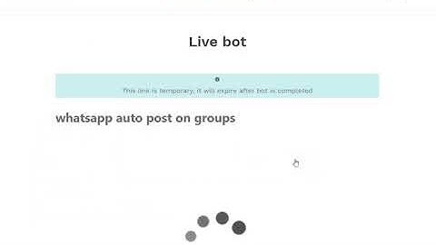 WhatsApp Auto Post on Group