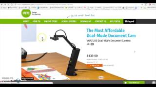 IPEVO Doc Cam for Flippped Learning Lessons