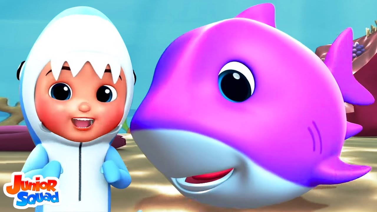 Baby Shark, बेबी शार्क, Hindi Nursery Rhymes for Kids, Cartoon Videos