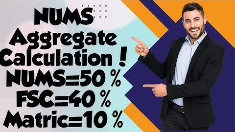 How to calculate NUMS Aggregate Calculation, Criteria.#nums_test_2022 #nums #mdcat2022latestnews#pmc