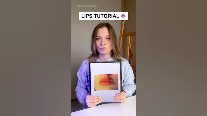 How to Draw Lips Tutorial! 👄✨ Easy Step-by-Step #art #drawing #markers