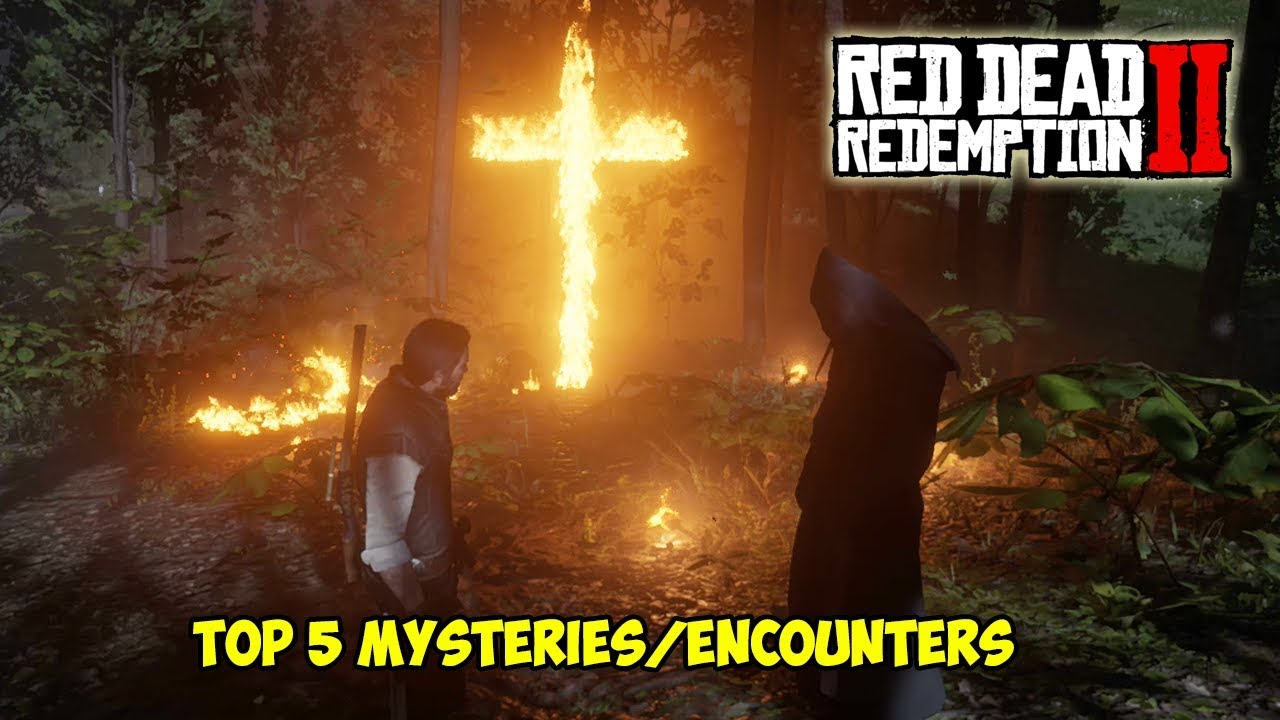 Top 5 Mysteries/Encounters | RED DEAD REDEMPTION 2 | #RetroGAMEz - YouTube